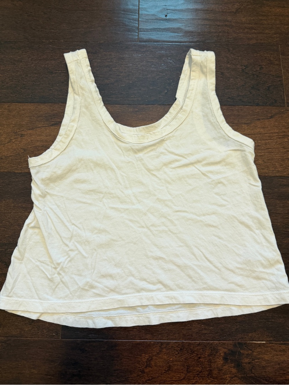 wild fable Cream Scoop Neck Tank Top